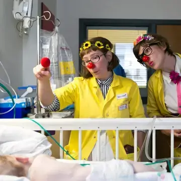 “The Clowndoctors are truly amazing at bringing light and laughter into some of the hardest moments for our family.”