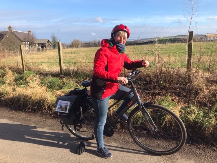Congratulations to Lorrane on her epic cycling challenge for Hearts & Minds. event photo