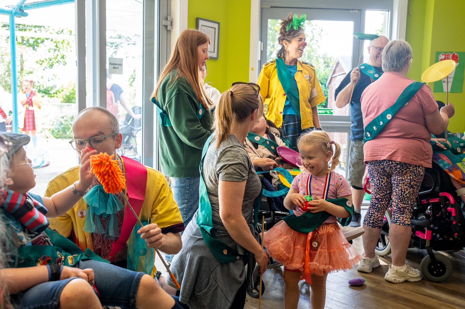 CHAS hold Olympic celebrations for the Clowndoctors event photo