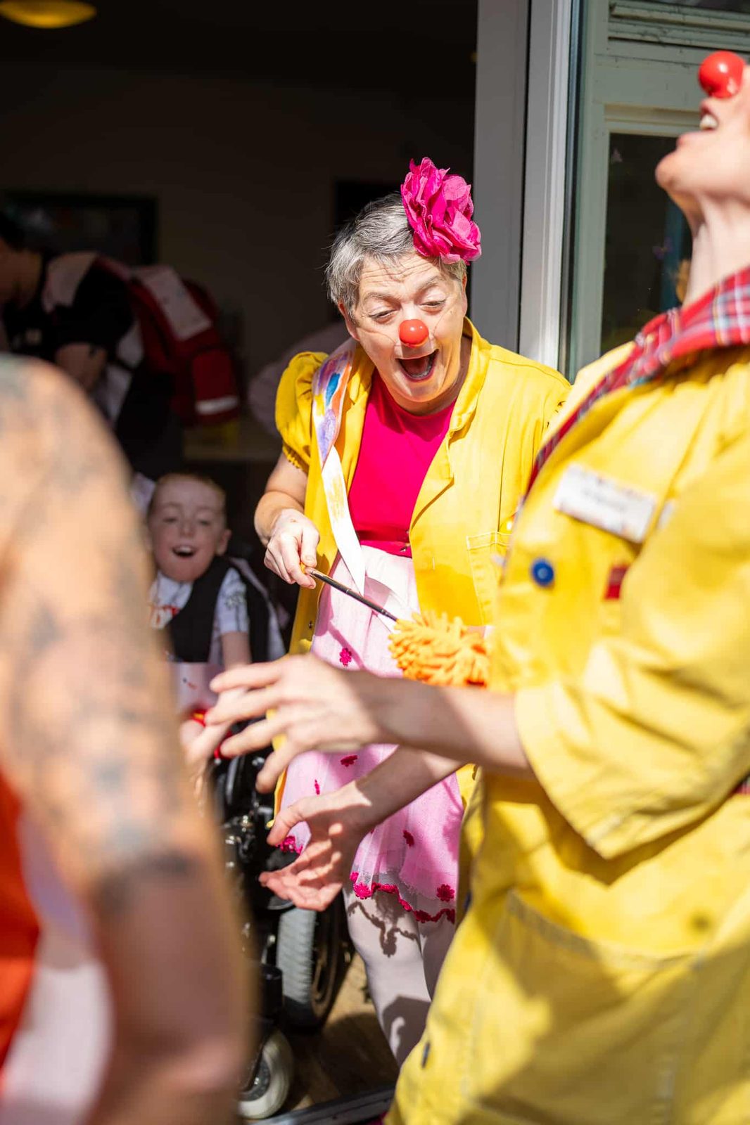 CHAS hold Olympic celebrations for the Clowndoctors event photo