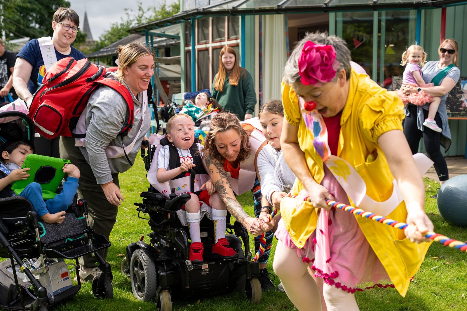 CHAS hold Olympic celebrations for the Clowndoctors event photo