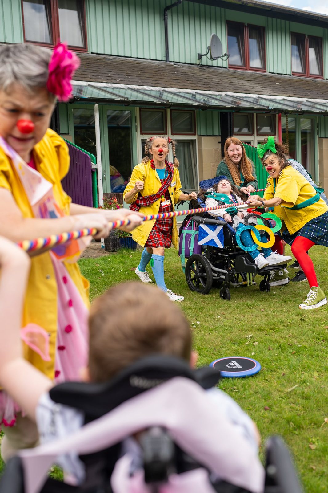 CHAS hold Olympic celebrations for the Clowndoctors event photo