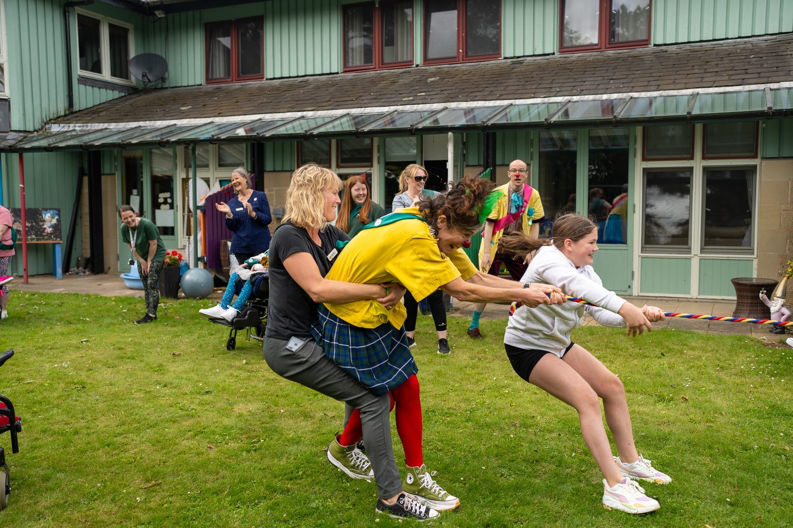 CHAS hold Olympic celebrations for the Clowndoctors event photo