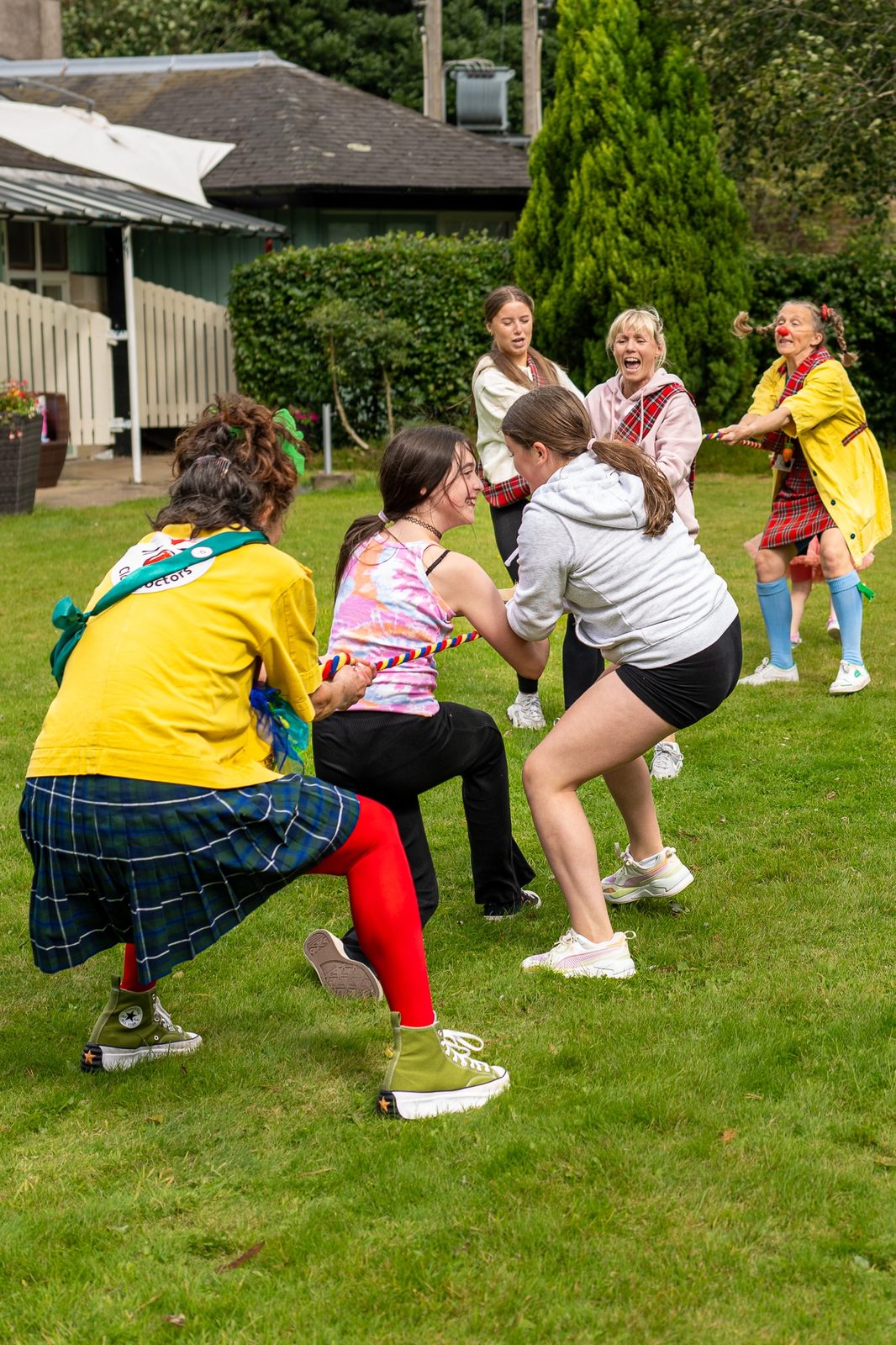 CHAS hold Olympic celebrations for the Clowndoctors event photo