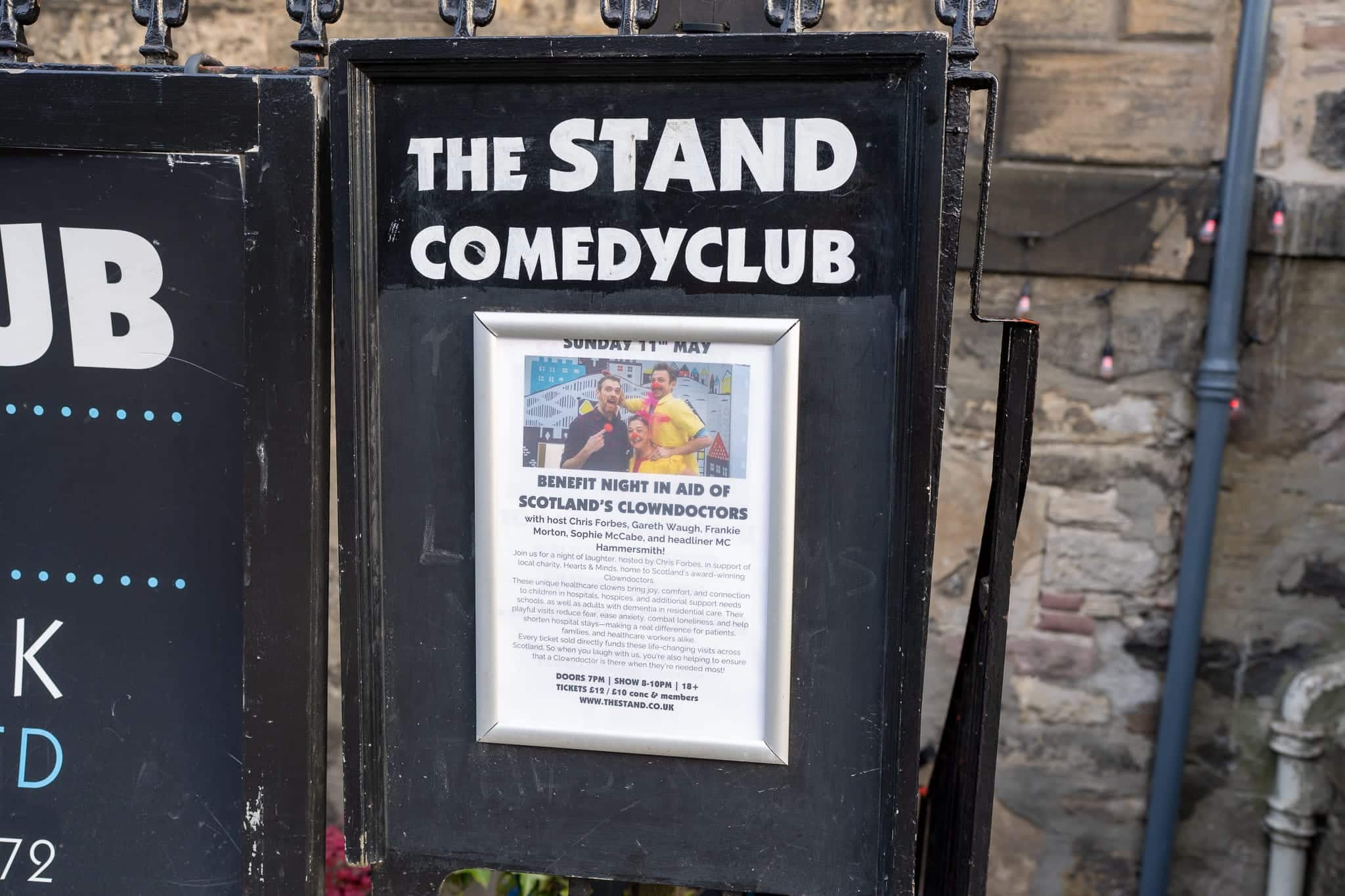 TOP COMEDIANS BRING THE HOUSE DOWN FOR THE CLOWNDOCTORS
