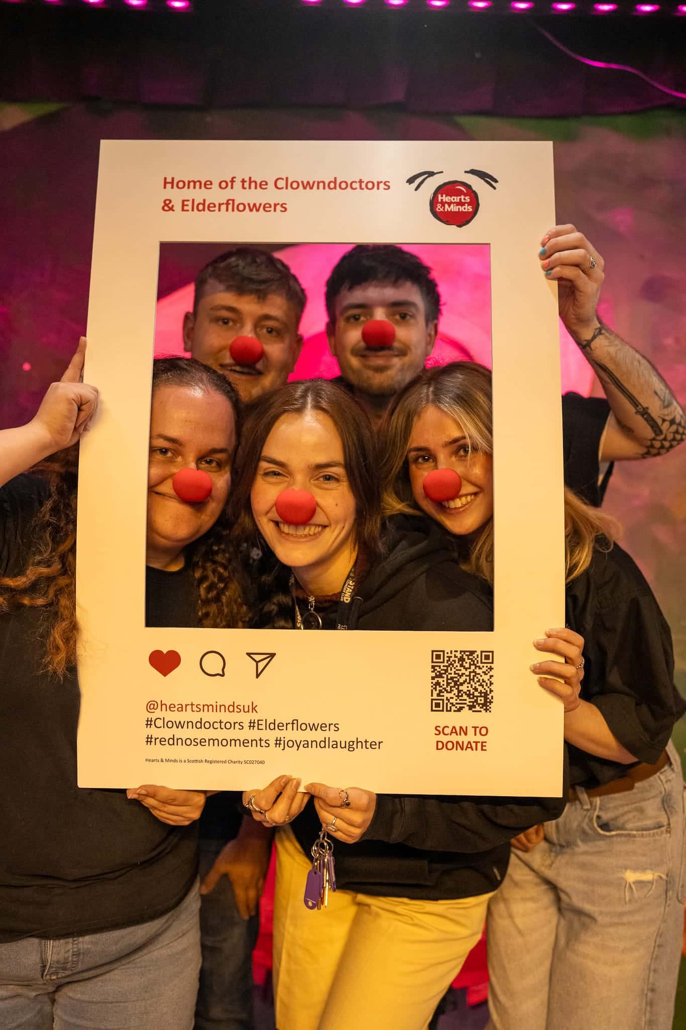 TOP COMEDIANS BRING THE HOUSE DOWN FOR THE CLOWNDOCTORS event photo