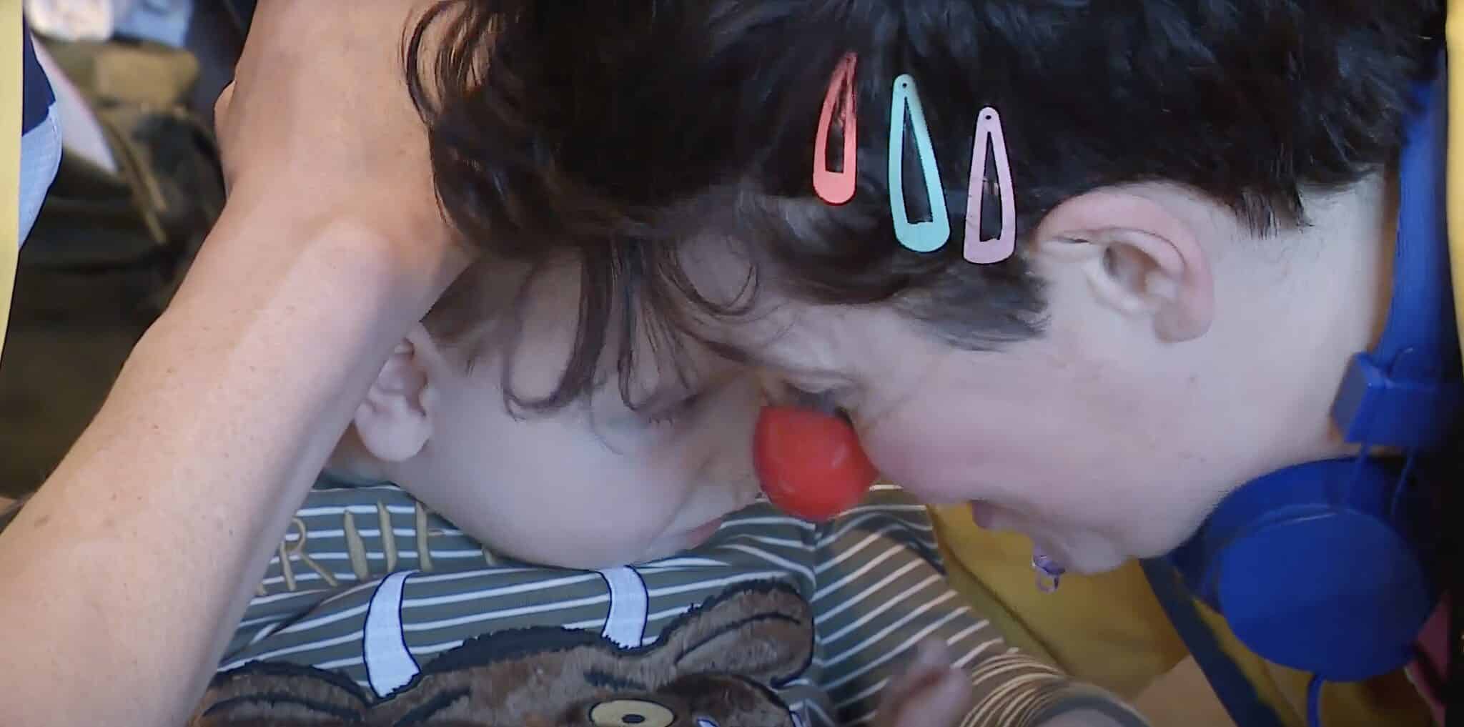Clowndoctors bring joy to young patients with visual impairments - Play and Connect Project with Sight Scotland