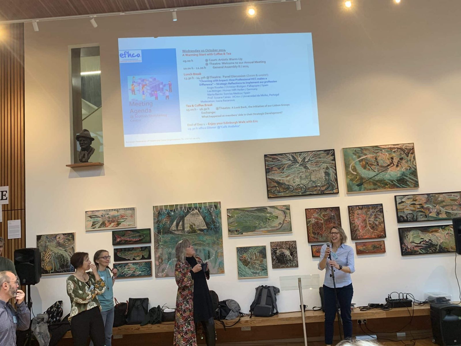Clowndoctors assemble in Edinburgh!  - efhco General Assembly event photo