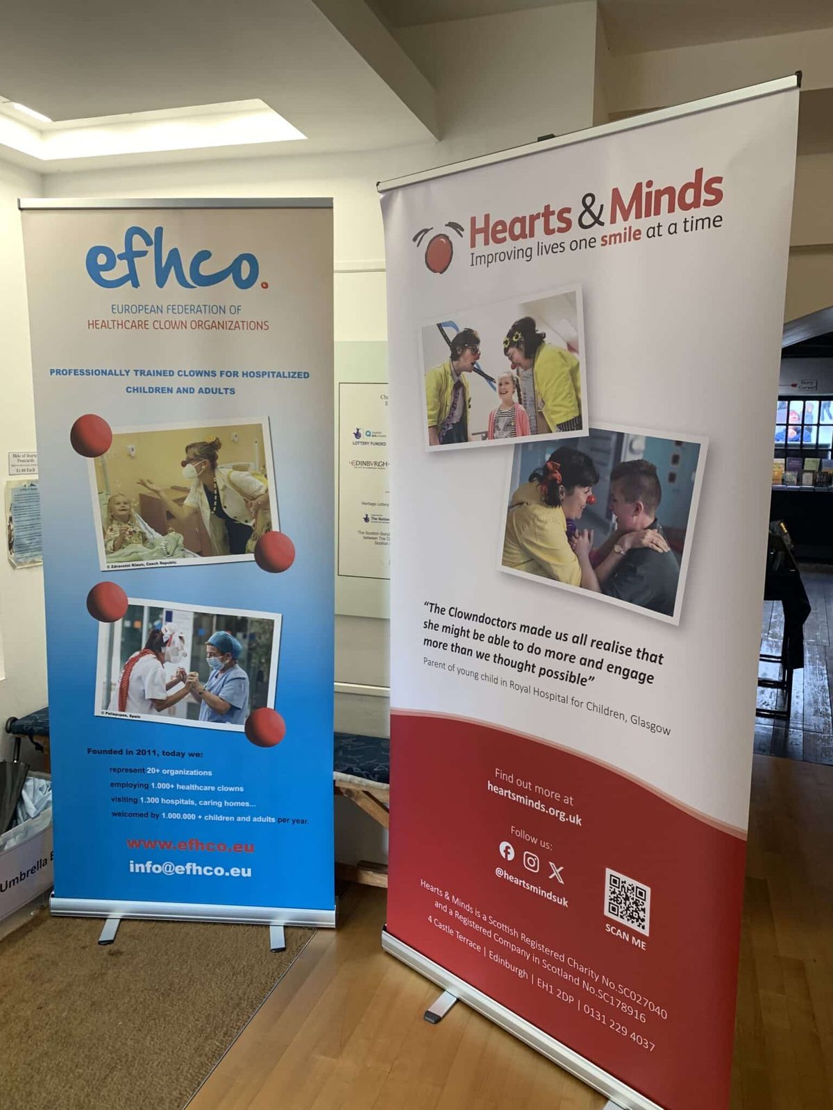 Clowndoctors assemble in Edinburgh!  - efhco General Assembly event photo