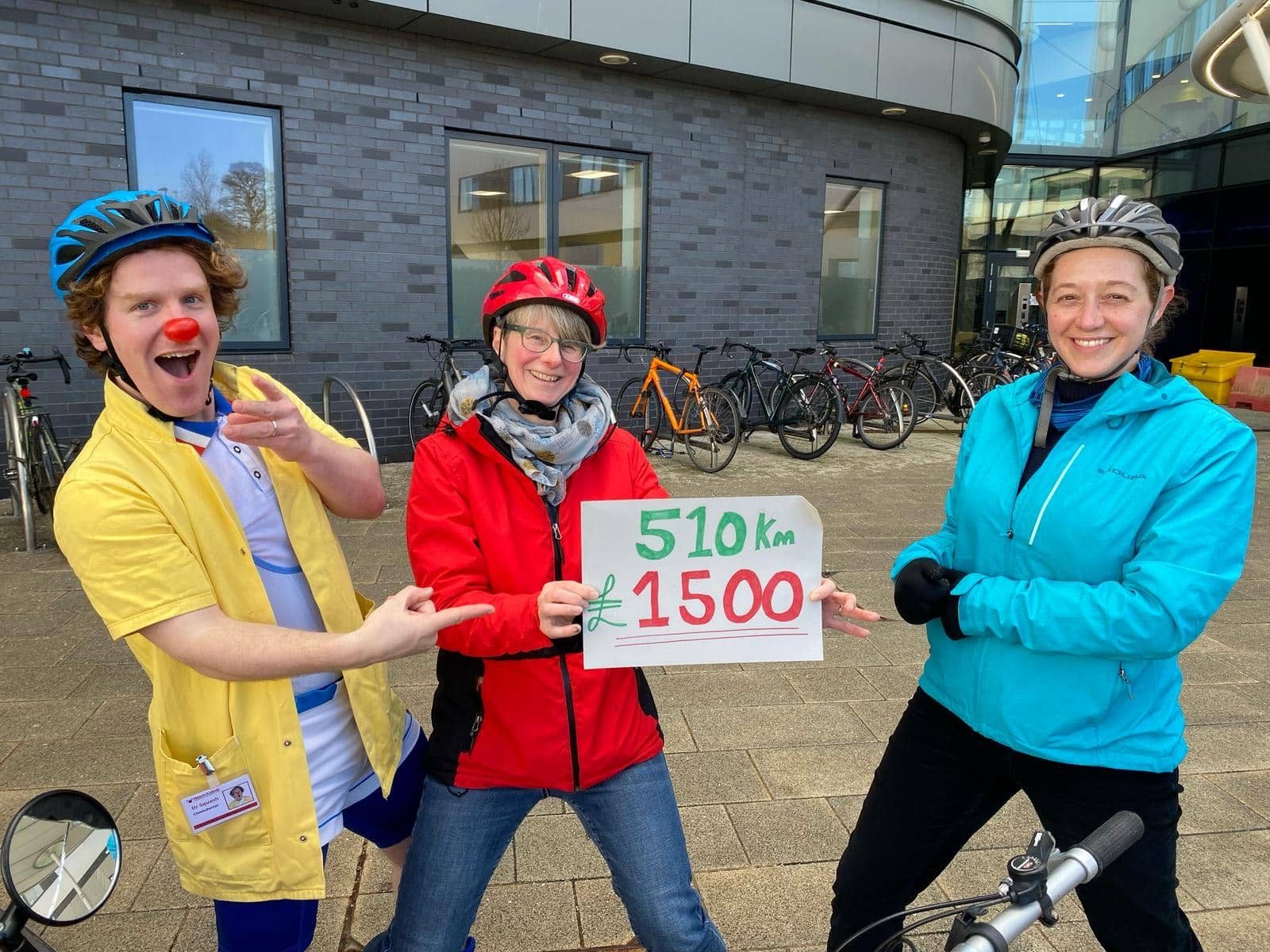 Congratulations to Lorrane on her epic cycling challenge for Hearts & Minds. event photo